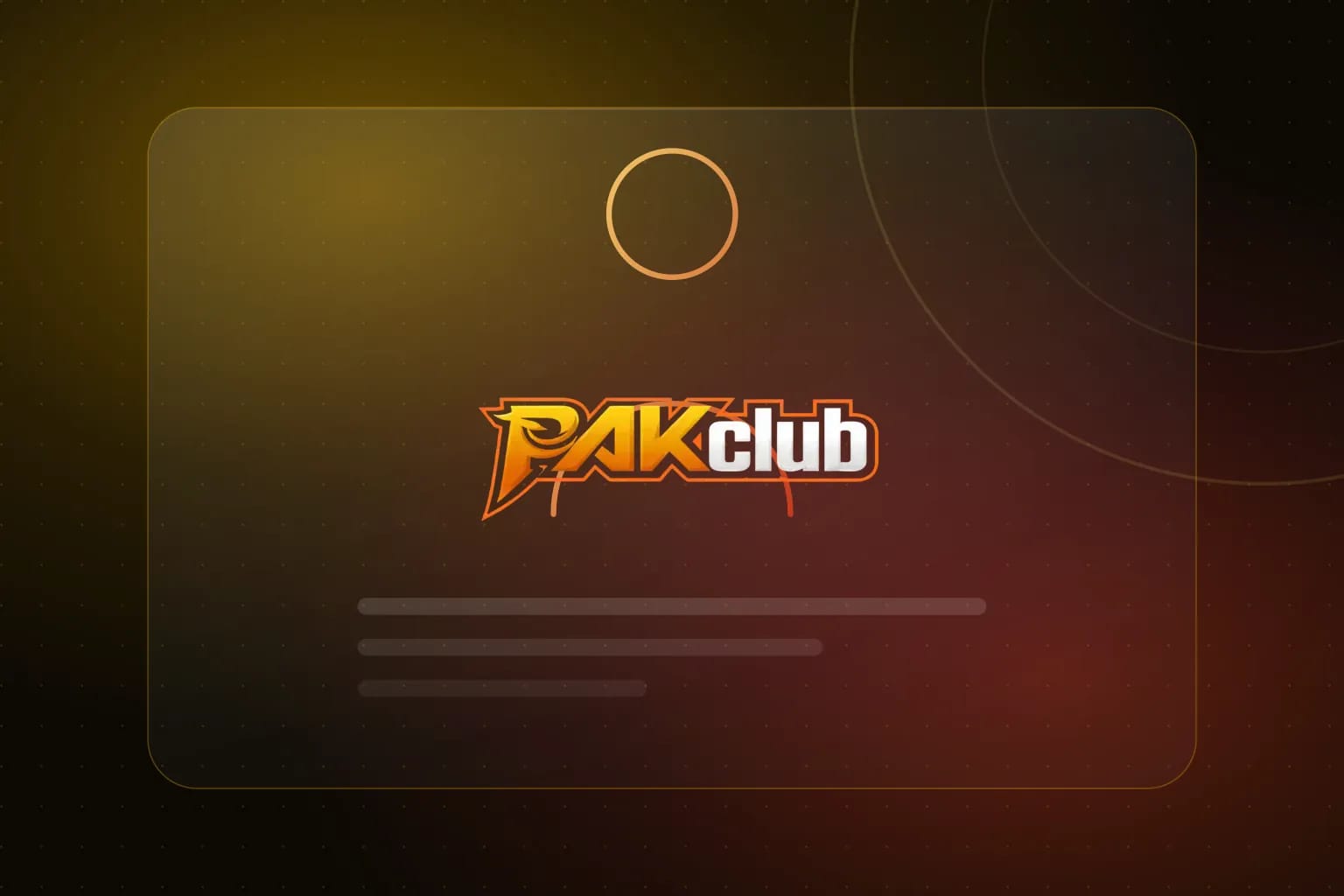 Registration guide Pak Club registration guide showing the new account form